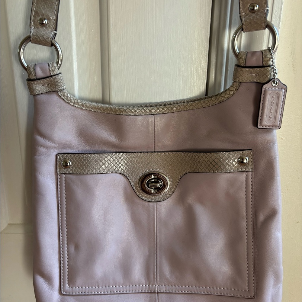 Coach Lilac Crossbody or Shoulder Bag